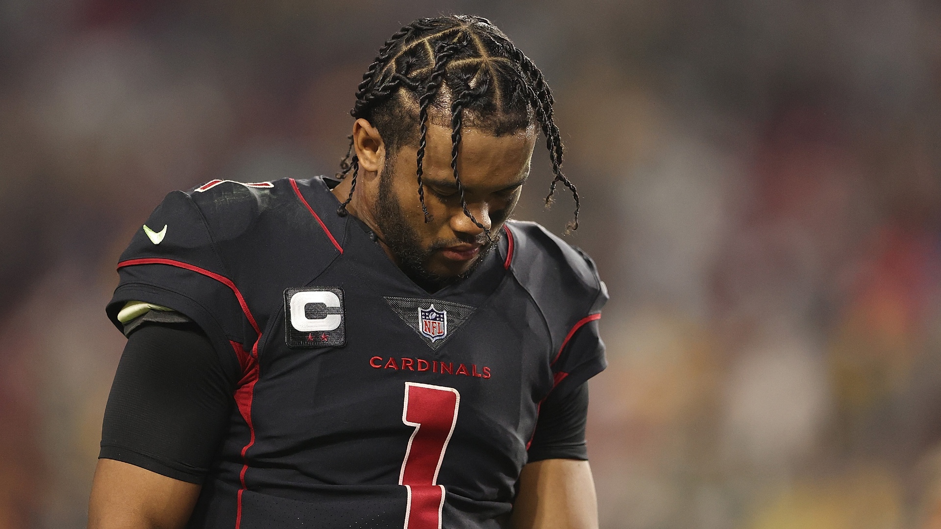 Kyler Murray injury update Cardinals QB limps off field 